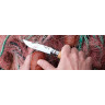 Нож OPINEL №8, нержавеющая сталь, рукоять из бука, блистер 000405